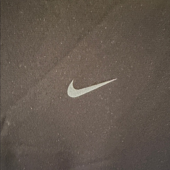 Nike DRI-FIT Womens M Black Funnel Neck Sweatshirt Performance Running Active - Picture 4 of 10
